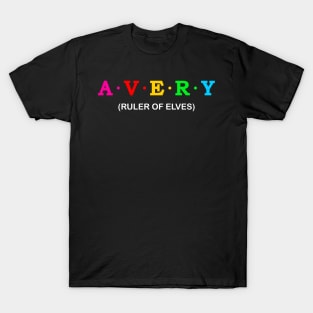 Avery - ruler of elves. T-Shirt